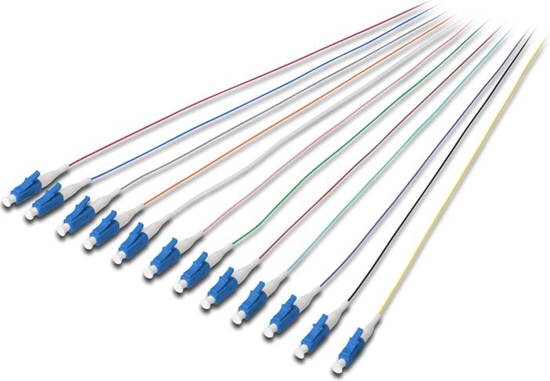 Picture of Digitus colored pigtails, LC OS2 09/125 ?, Simplex