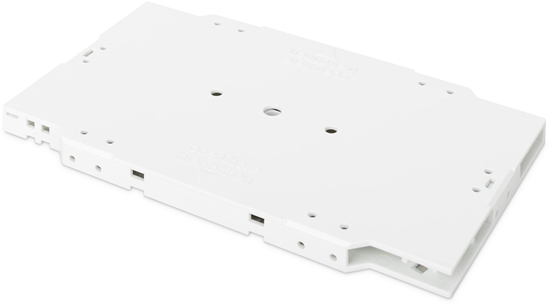 Изображение Digitus Fiber optic splice cassette for 12 fibers incl. splice holder for crimp and shrink splice protection