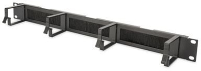 Attēls no Digitus Cable Management Panel with Brush Entries for 483 mm (19\") Cabinets, 1U