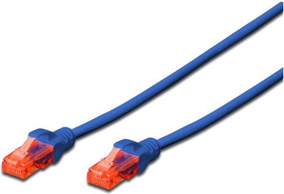Изображение Digitus Patchcord U-UTP, Cat6, LSZH, 3m, niebieski (DK-1617-030/B)