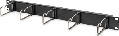 Attēls no Digitus Cable Management Panel with Steel Rings for 482.6 mm (19\") Cabinets, 1U