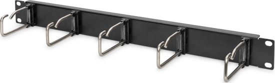 Picture of Digitus Cable Management Panel with Steel Rings for 482.6 mm (19\") Cabinets, 1U