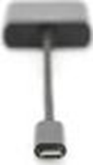 Picture of Adapter graficzny HDMI 4K 30Hz UHD na USB 3.1 Typ C, z audio, czarny, dł. 15cm