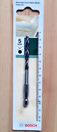 Picture of DIY Holzbohrer HSS-R HEX Ø5mm