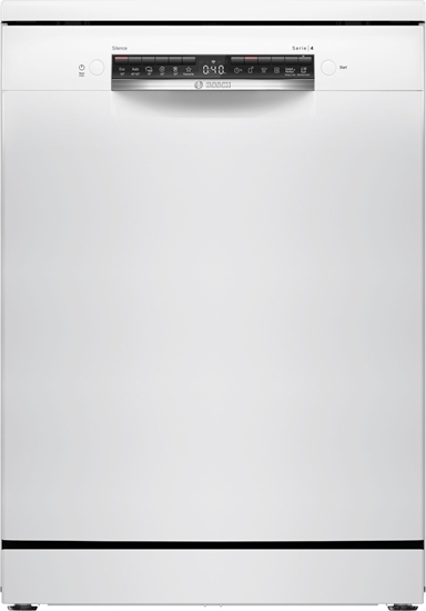 Picture of Dishwasher | SMS4HVW00E | Free standing | Width 60 cm | Number of place settings 14 | Number of programs 6 | Energy efficiency class D | Display | AquaStop function | White