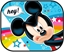 Attēls no Disney Osonki przeciwsoneczne na szyby Mickey 44x35 cm