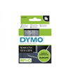 Picture of Dymo D1 Schriftband 12 mm x 7 m white / transparent       45020