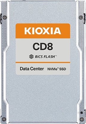 Attēls no Dysk SSD Kioxia Dysk SSD Kioxia CD8-R 1.92TB U.2 (15mm) NVMe PCIe 4.0 KCD8XRUG1T92 (DWPD 1) SIE