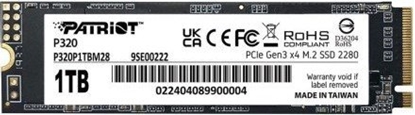 Picture of Dysk SSD Patriot P320 512GB M.2 2280 PCI-E x4 Gen3 NVMe (P320P512GM28)