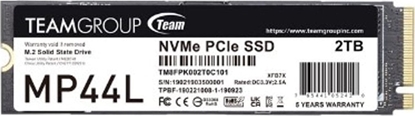 Picture of Dysk SSD TeamGroup MP44L 2TB M.2 2280 PCI-E x4 Gen4 NVMe (TM8FPK002T0C101)