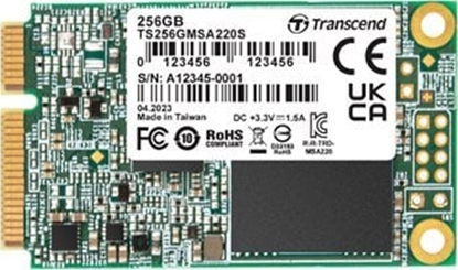 Изображение Dysk SSD Transcend 220S 256GB mSATA SATA III (TS256GMSA220S)