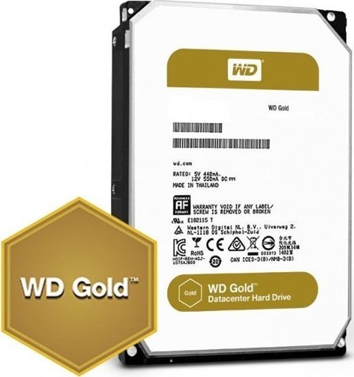 Picture of Dysk serwerowy WD Gold 6TB 3.5'' SATA III (6 Gb/s)  (WD6004FRYZ)