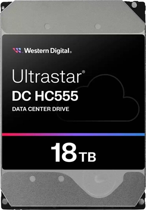 Attēls no Dysk WD Western Digital Ultrastar DC HC555 dysk twardy 18 TB 7200 RPM 512 MB 3.5" SAS3
