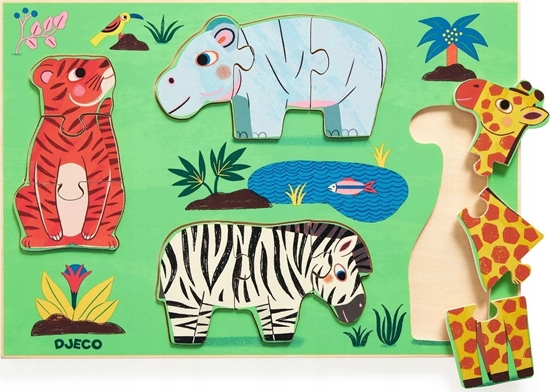 Picture of Djeco Maj dlion - Savanos gyvnai