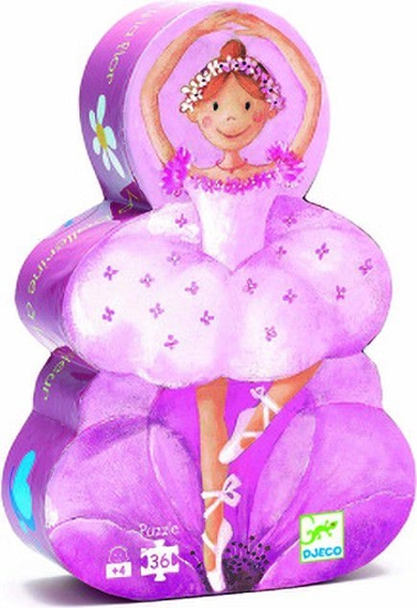 Изображение Djeco Puzzle w pudeku Baletnica (145449)