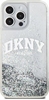 Picture of DKNY Apple iPhone 15 Pro 6.1 hardcase Liquid Glitter Big Logo Black
