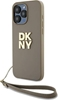 Picture of DKNY DKNY Wrist Strap Stock Logo - Etui iPhone 15 Pro Max (beowy)