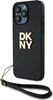 Изображение DKNY DKNY Wrist Strap Stock Logo - Etui iPhone 15 Pro Max (czarny)