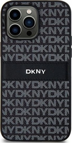 Изображение DKNY DKNY DKHCS24LPRTHSLK S24 Ultra S928  czarny/black hardcase Leather Mono Stripe & Metal Logo