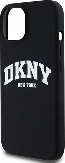 Picture of DKNY DKNY Liquid Silicone White Printed Logo MagSafe - Etui iPhone 11 (czarny)