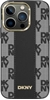 Picture of DKNY DKNY Leather Checkered Mono Pattern MagSafe - Etui iPhone 15 / 14 / 13 (czarny)