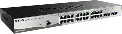 Picture of D-Link | Metro Ethernet Switch | DGS-1210-28/ME | Managed L2 | Rack mountable | Gigabit Ethernet (copper) ports quantity 24 | SFP ports quantity 4 | Power supply type Single | 24 month(s)