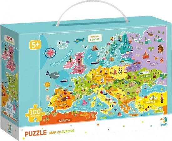 Изображение Dodo Puzzle 100 Mapa Europy