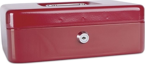 Picture of Donau Kasetka na pienidze DONAU, dua, 250x90x180mm, czerwona