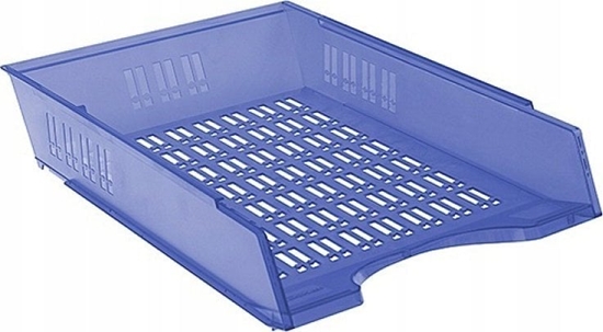 Picture of Donau Szufladka na biurko DONAU, 370x256x70mm, aurowa, transparentna niebieska