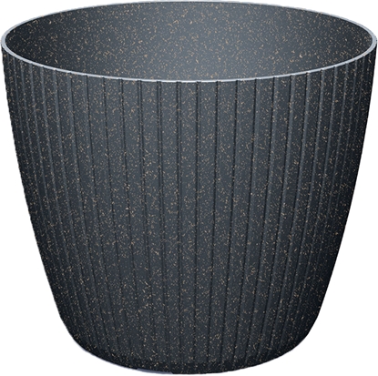 Attēls no DONICZKA LAMIA ROUND ECO WOOD - ANTRACYTOWY 12.8L