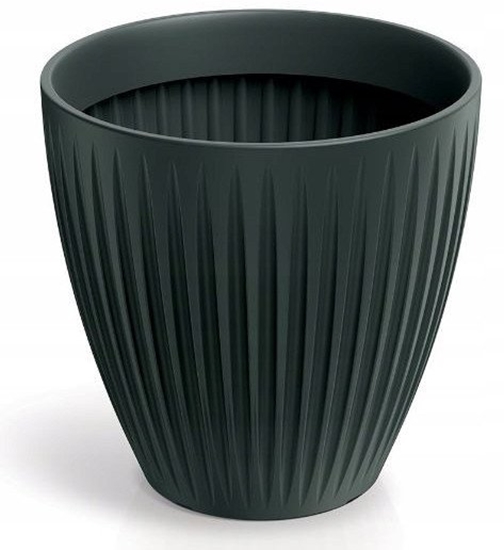 Picture of Prosperplast Doniczka Latia Round Midl - Antracytowa (TLRO60M-466R)