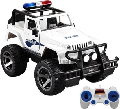 Attēls no Double Eagle Remote-controlled car 1:12 Double Eagle (white) Jeep (Police) E550-003