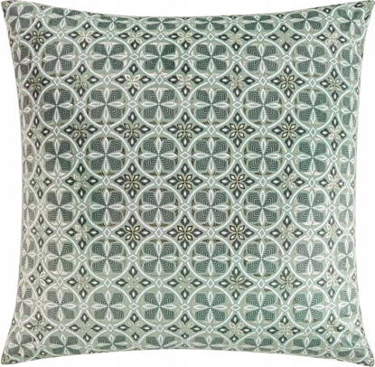 Attēls no Douceur d`Interieur Poszewka welwetowa na poduszk JOAN, print art deco, 60 x 60 cm