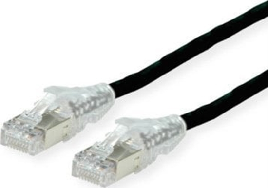 Picture of DTWYLER Kabel krosowy DTWYLER Cat.6A (Class EA) S/FTP, CU 7702 flex LSOH, AMP v2, czarny, 7,5 m
