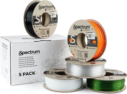 Изображение Spectrum Filament Premium PCTG 1,75mm, 5x250g Mix