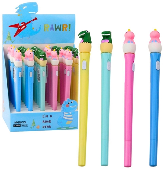 Picture of Dugopis wieccy Dinozaur W Jajku Niebieski Tusz 0.7mm Mix LEAN Toys