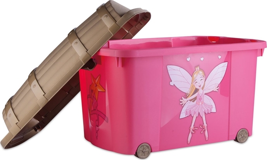 Picture of Duy kufer na zabawki - ksiniczka 57 L