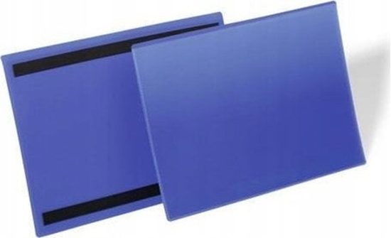 Изображение Durable Kiesze magazynowa pozioma magnetyczna A4 DURABLE 174507 niebieska 50szt
