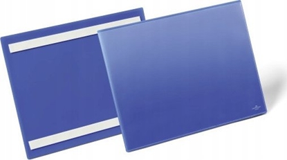 Изображение Durable Kiesze magazynowa pozioma samoprzylepna A4 DURABLE 179807 niebieska 50szt