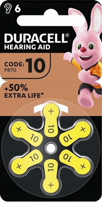 Изображение Duracell EasyTab 10 PR70 6er Blister - 1,45 V