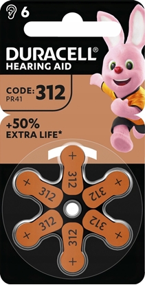 Изображение Duracell EasyTab 312 PR41 6er Blister - 1,45 V - Blisterverpackung