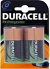 Picture of Duracell Rechargeable D Size 2 Pack Rechargeable battery Nickel-Metal Hydride (NiMH)