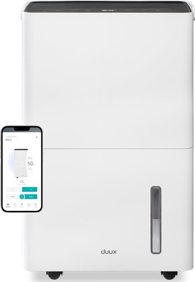 Изображение Duux Smart Dehumidifier | Bora | Suitable for rooms up to 50 m² | Water tank capacity 4 L | White