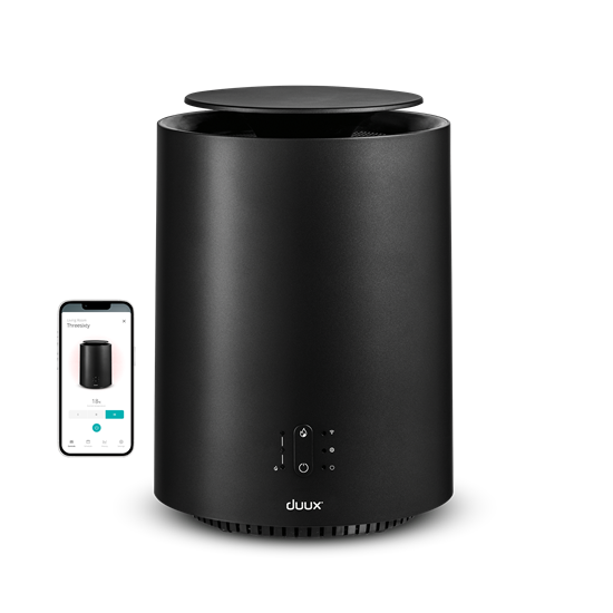 Изображение Duux Threesixty 2 Smart Fan + Heater | Fan and heater | 1800 W | Suitable for rooms up to 30 m² | Matt Black
