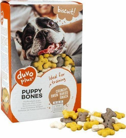 Изображение Duvo+ Duvo+ 500g Ciastka Puppy BonesKosteczki Dla Szczenit