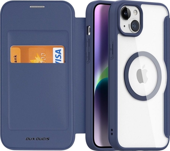 Picture of DUXDUCIS Etui Dux Ducis Skin X Pro MagSafe Apple iPhone 15 Plus niebieski