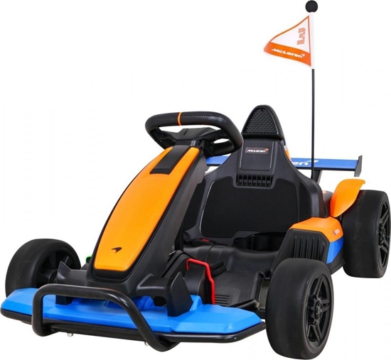 Изображение DWM POJAZD GOKART MCLAREN DRIFT POMARACZOWY