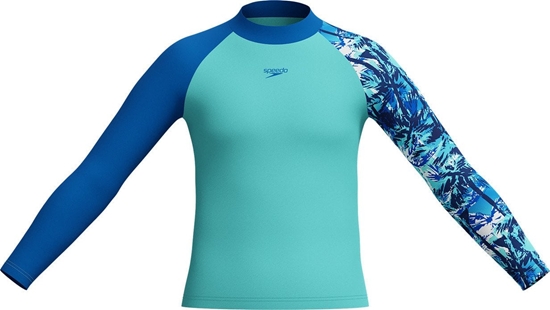 Picture of Dziecica Koszulka Z Dugim Rkawem Prnt Ls Rash Top Jm  poppy red/patriot blue rozmiar 7-8