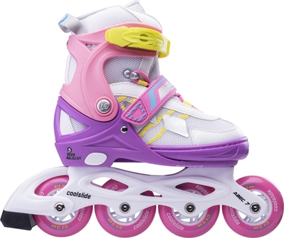 Attēls no Dziecice Rolki Fitness Meron Yg  racing red/bright white rozmiar 36-40