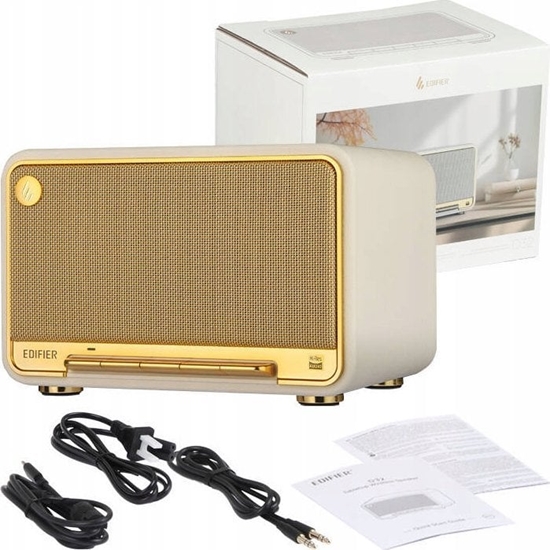 Picture of Edifier Tabletop Wireless Speaker | D32 | 60 W | Bluetooth | White | Wireless connection